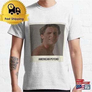 American Psycho Cult Movie Graphic Retro Aesthetic Unisex T-Shirt